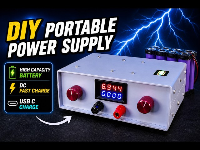 How to build a Portable Variable Power Supply
