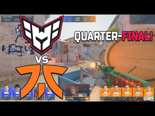 ENDLESS SCREAMING! Heroic vs Fnatic - Highlights - Stake Pulse Beat II - CS2