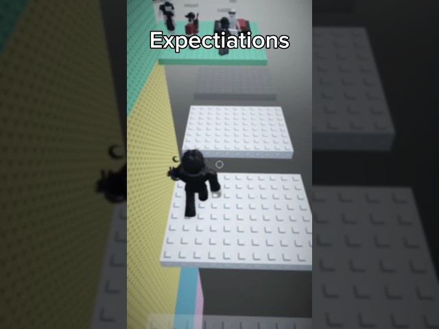 Expectations VS Reality in Troll Tower.. #trolltower #roblox