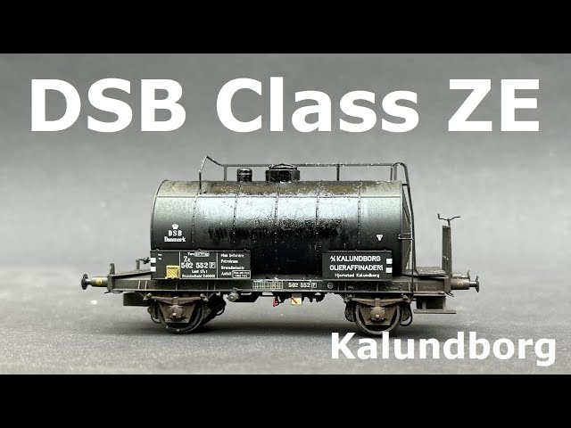 DSB Class ZE “A/S Kalundborg Olieraffinaderi” from Dekas – Unboxing and Weathering