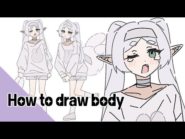 How to draw body