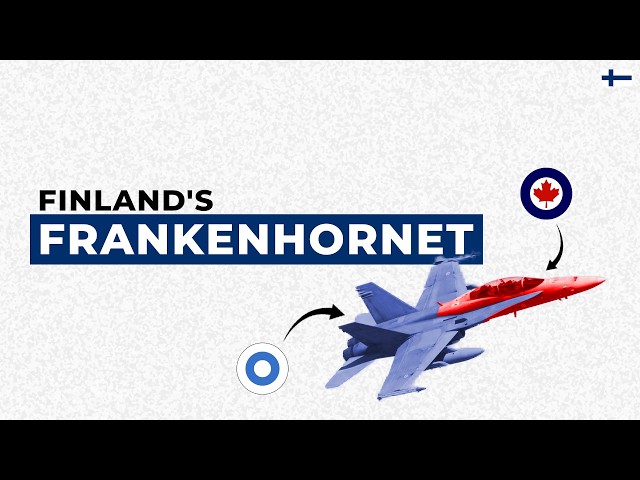 The Finnish F-18 Made From Two Different Airframes