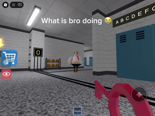 What is bro actually doing 😭