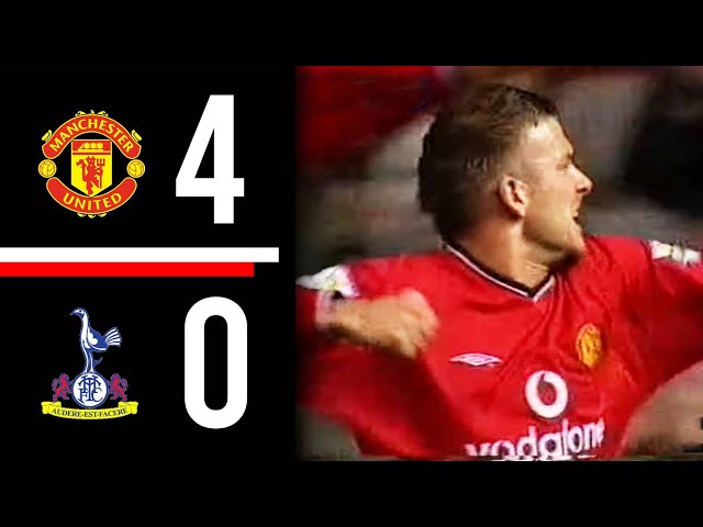 Manchester United v Tottenham Hotspur | Highlights | 2001/2002
