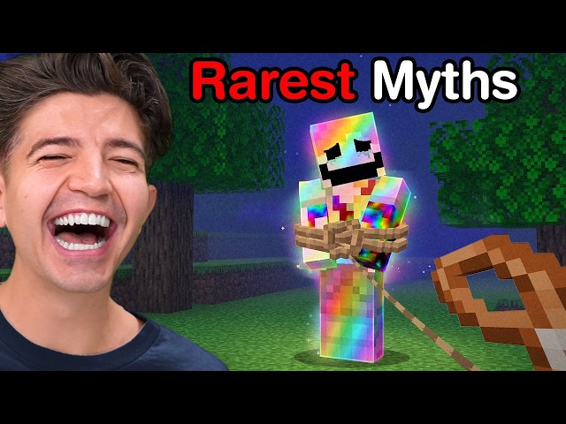 I Trapped Minecraft’s Rarest Scary Myths