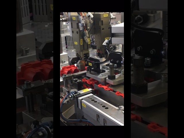 Fully Automatic station #manufacturing #automation #assembly #automatic #manufacture #machine