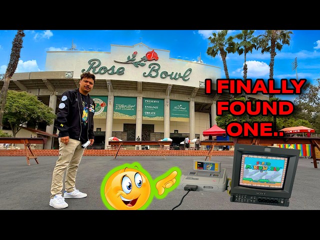 This is the biggest flea market I've ever been too.. (The Rose Bowl California)