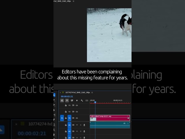 How to Revert Dynamic Link to Original Premiere Clips