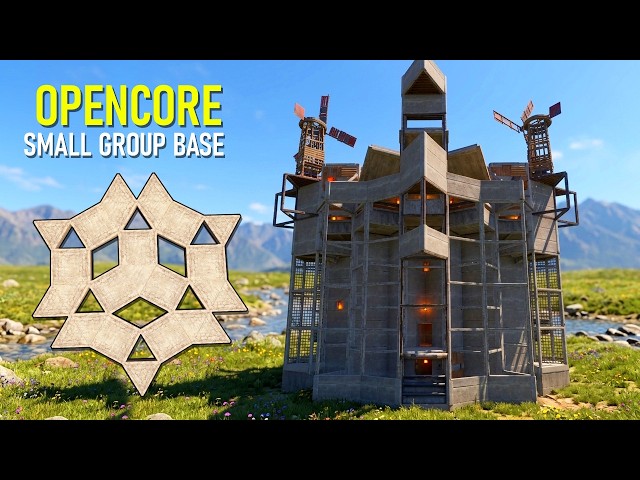 Rust OPENCORE Base Design (I Built the PERFECT Small Group Base in RUST)