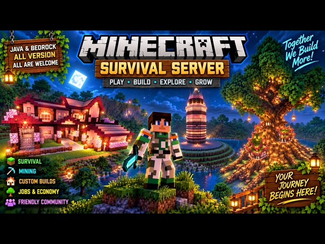🔥 MINECRAFT | Building My Dream House in Survival World 🏠✨ | ONE D GAMER | BANARAS SMP (Portrait)