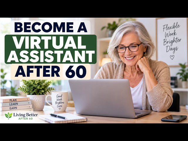 How to Become a Virtual Assistant After 60 | Work From Home