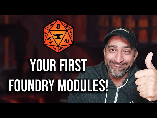 3 STARTER Modules for NEW Foundry VTT GMs (w/ Settings)