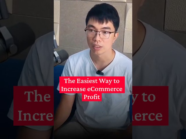 The Easiest Way to Increase eCommerce Profit #ecommerce #shopify