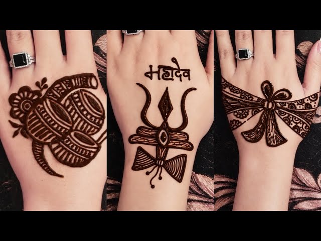 Beautiful mehndi design| Stylish mehndi design| New bridal mehndi design for back hand mehndi design