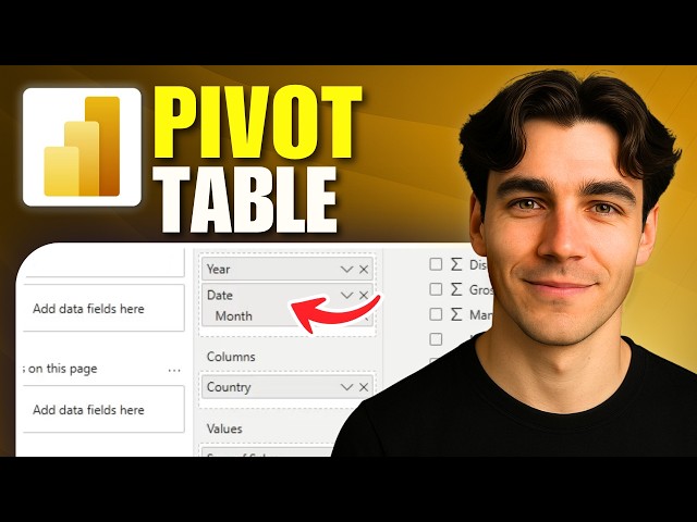 How To Create A Pivot Table In Power Bi (Tutorial 2026)