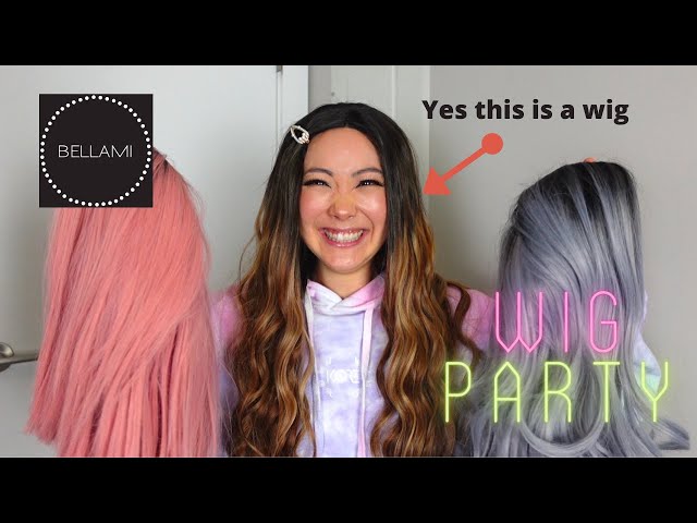 Affordable wig haul for beginners! Have fun and change your look! || Bellami Hair