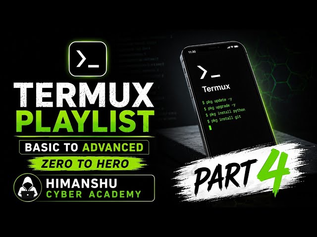 Termux course part -4 termux command with live proforma in termux for mobile #ethicalhacking#hcayech