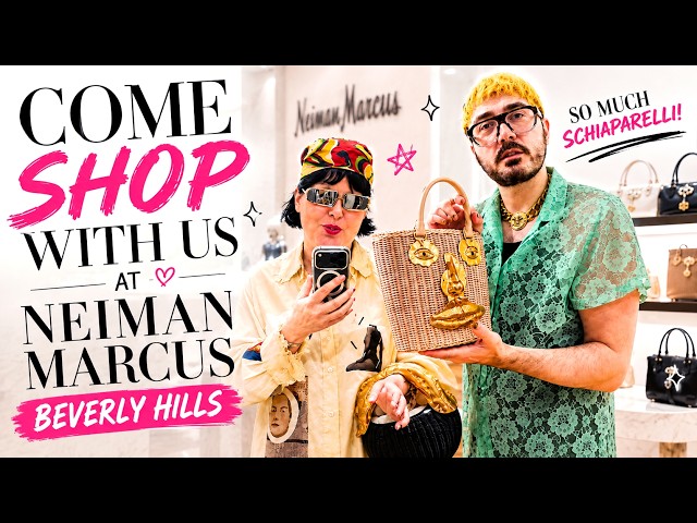 Neiman Marcus Beverly Hills Luxury Shopping Vlog ✨ Schiaparelli, Alaïa & MORE!