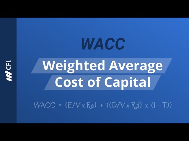 Weighted Average Cost of Capital (WACC)