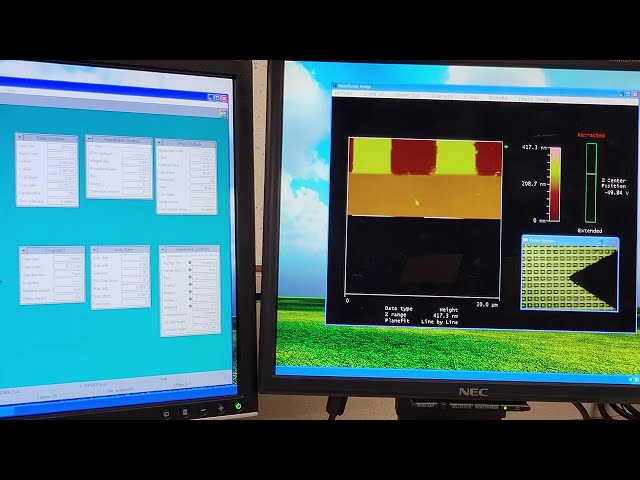 Veeco DI Dimension 3100 AFM Testing | Contact Mode Sample Scan Demonstration