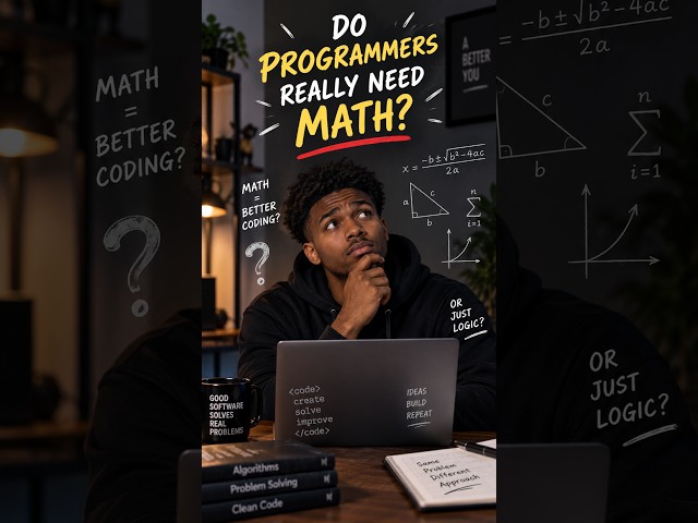 You don't need math to code #programming #coding #softwareengineer