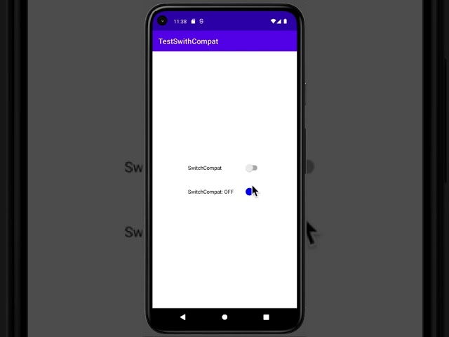 Android SwitchCompat Customized