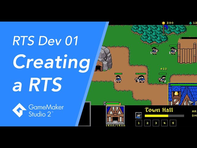 RTS Dev 01 - Creating a RTS in Game Maker Studio 2