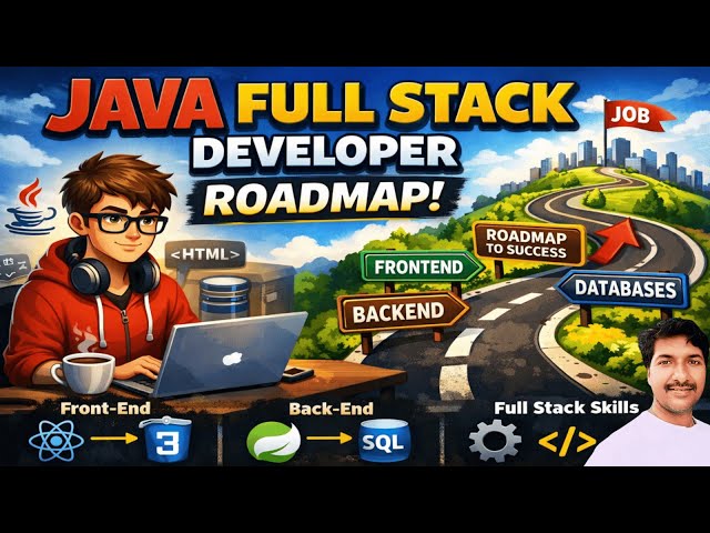Java Full Stack Developer Roadmap 2026 | What to Learn & What to Skip