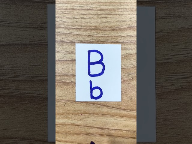 Letter writing B b