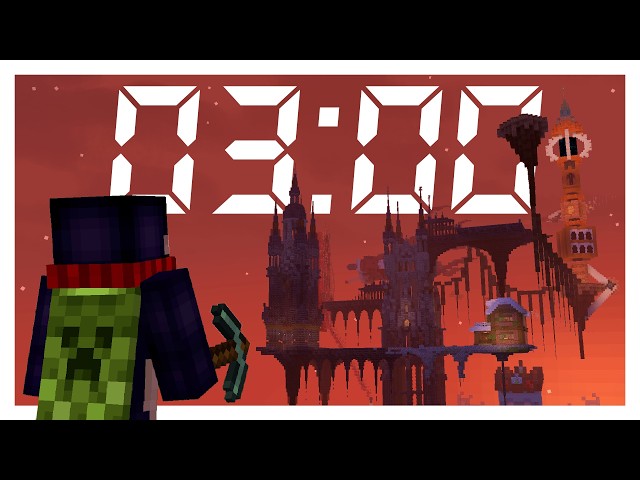 In 3 hours, I'm passing this Minecraft world on.