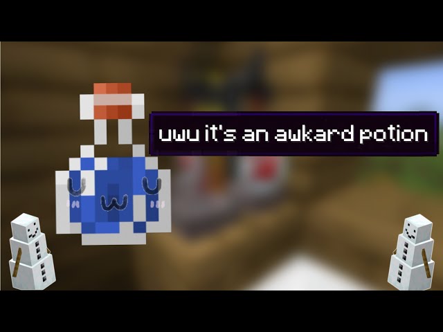 minecraft is a quirky game