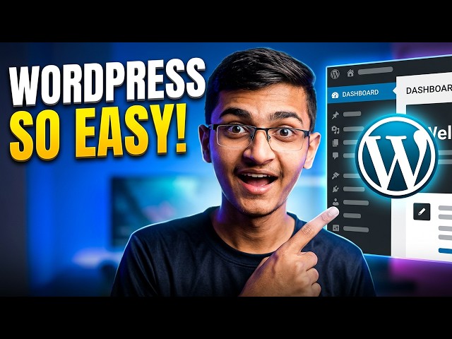 WordPress Dashboard Explained for Beginners 🚀 | Complete Admin Panel Overview