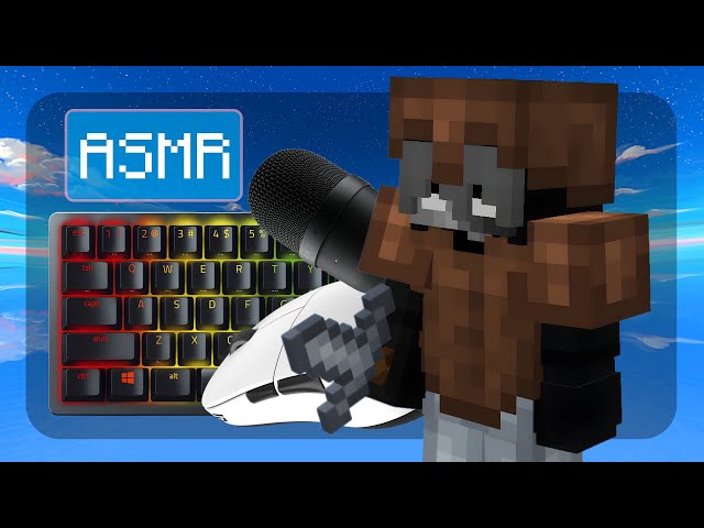 BedWars *ASMR* | Keyboard & Mouse Sounds | Hypixel Bedwars (Handcam)
