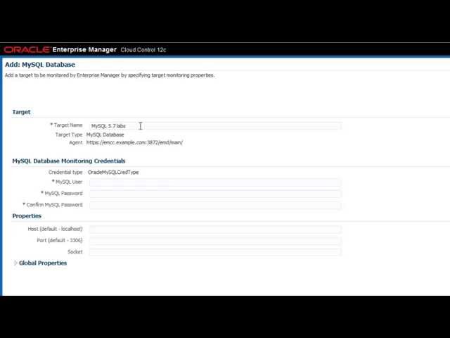 Oracle Enterprise Manager for MySQL