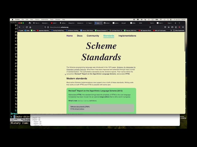 Resources for Learning Scheme