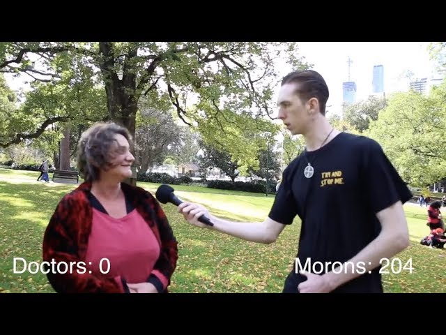 Trying To Find A Doctor at an Anti Vaccine Rally