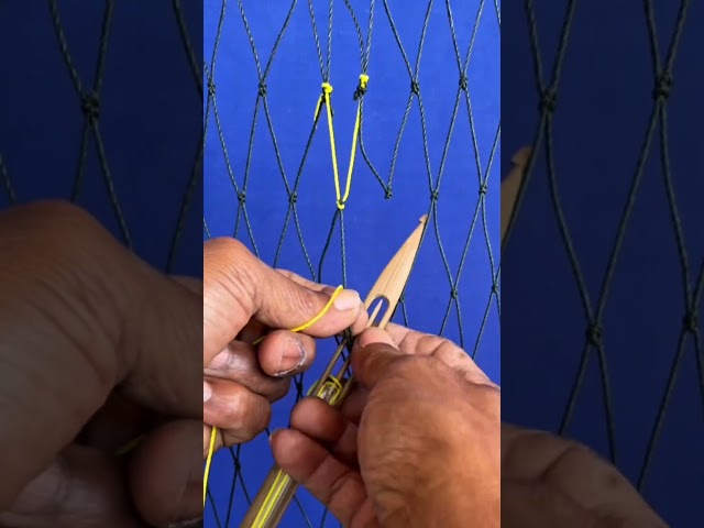 Fishing Net Repair Knot #diy #gtknot #netrepair #net #tutorial