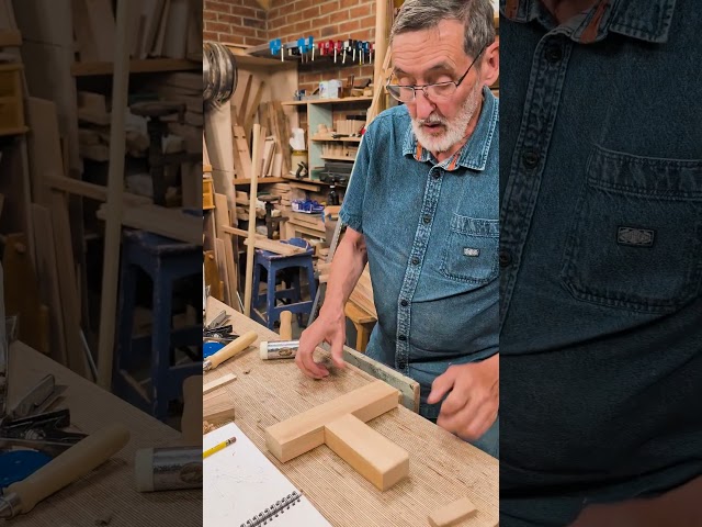 Imperfect Shoulder Line? We've got you covered!  #woodworking#shorts #tips