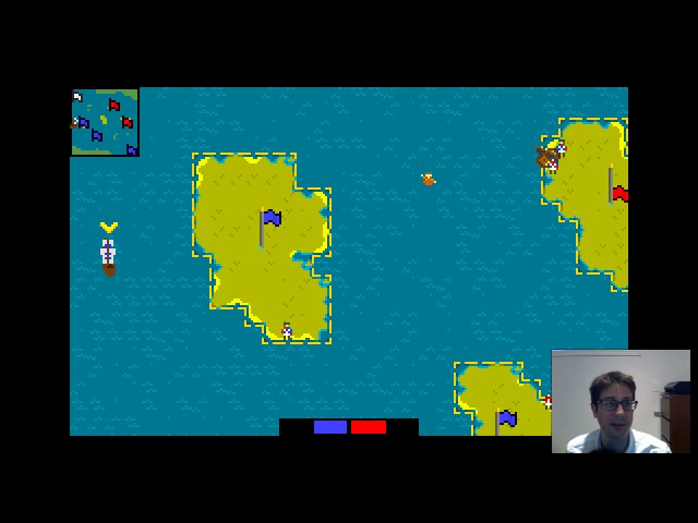 Retro Island War - Linux Game Jam 2017