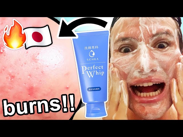 I tried SENKA PERFECT WHIP for ONE WEEK! || FULL REVIEW #1 Cleanser In Japan!
