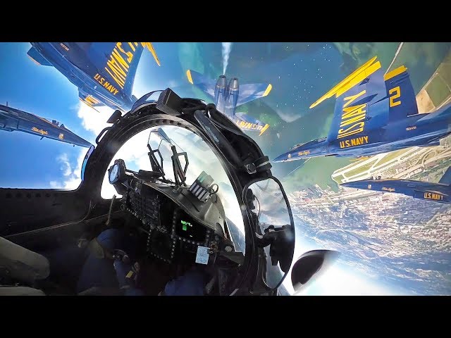 They're Breathtaking! U.S. Navy Blue Angels Aerobatic Team