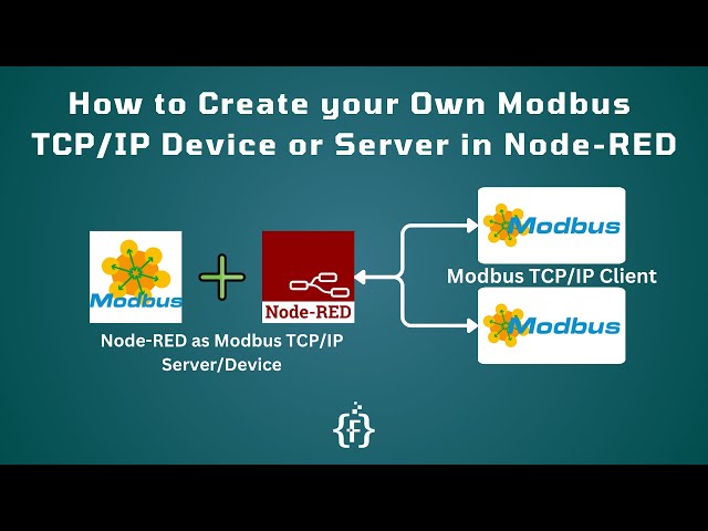 How to Create your own Modbus TCP/IP Server in Node-RED | IoT | IIoT | Modbus | Industry 4.0 |