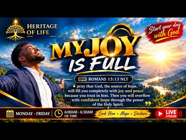 My Joy Is Full 28/09/26 #Meditation #Confession, #Declaration #WordOfGod,#Scripture