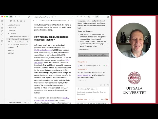 Claude Code, Obsidian and Visual Studio