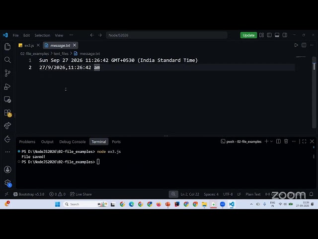 Modern Node Js-Lecture 2