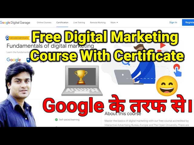 Learn Digital With Google | Free Certificate from Google | Digital Marketing