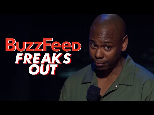 BuzzFeed is Mad at Dave Chappelle's New Netflix Stand Up Sticks and Stones Too | The Rewired Soul