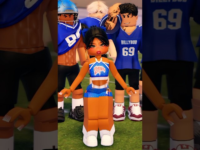 POV: You’re A College Cheerleader! #roblox #shorts #baddie #dubairp #cheerleader #college