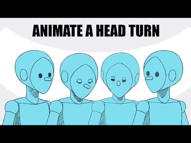 How to Animate a Head Turn - 2d Animation Tutorial