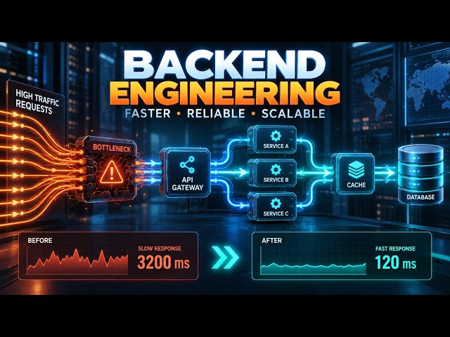 Backend Engineering: Build Faster, Reliable & Scalable Services 🚀